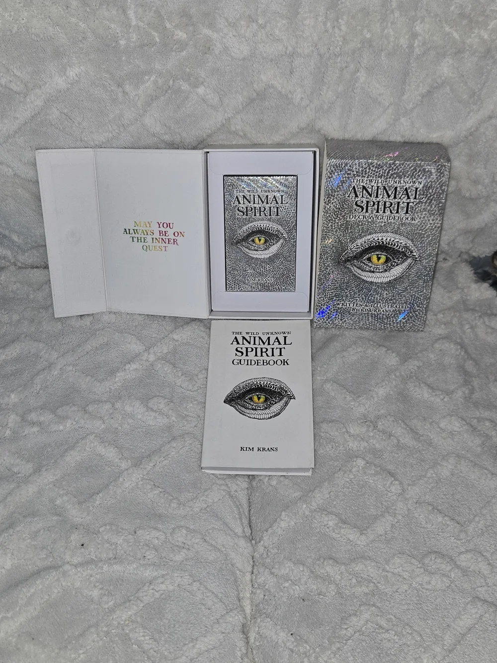 The Wild Unknown Animal Spirit Oracle Tarot Deck & Guidebook By Kim Krans